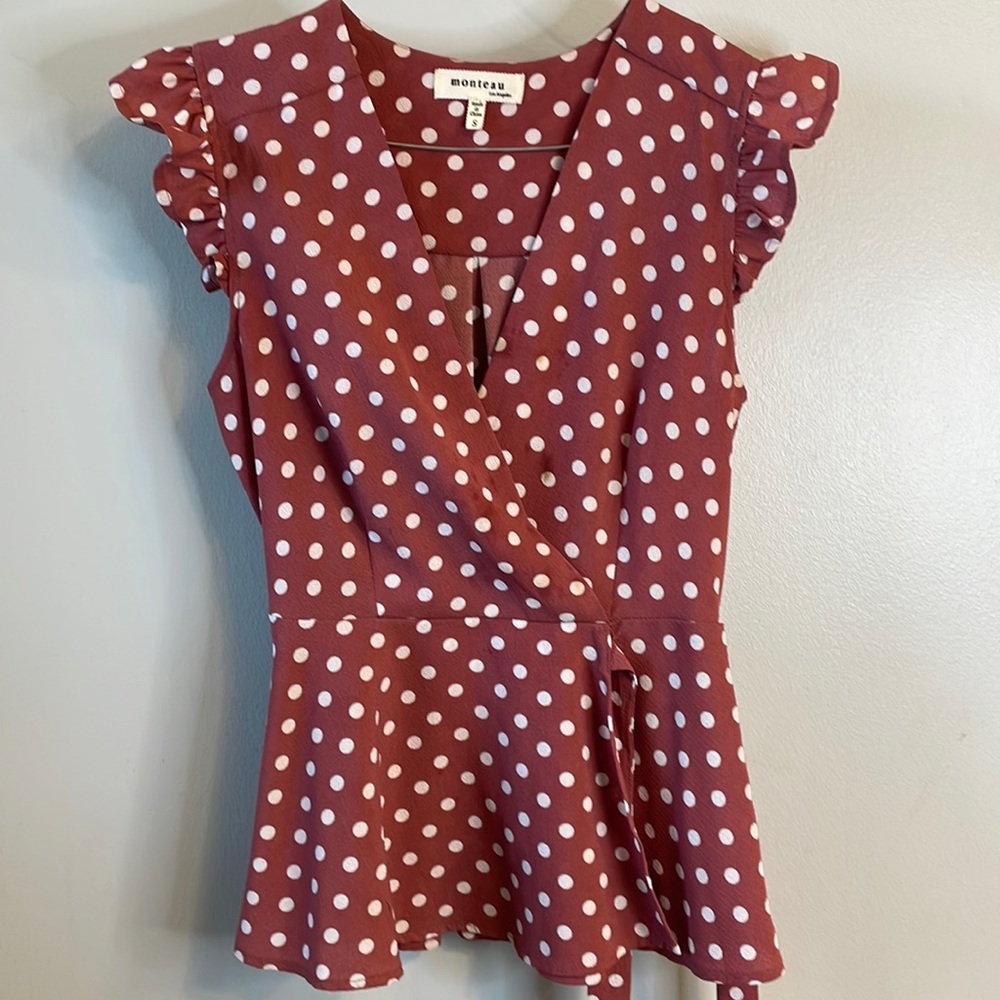 Polka dot tank